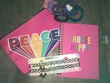 Claire  s Unicorn Bff Best Friends Choker Cosm Bag Diary Jewelry Hair Lot Easter