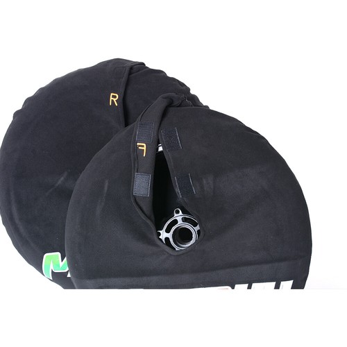 17 inch Tire Tyre Warmers Windstop Tire Cover Polar Fleece Windbreak Protector - Picture 7 of 10