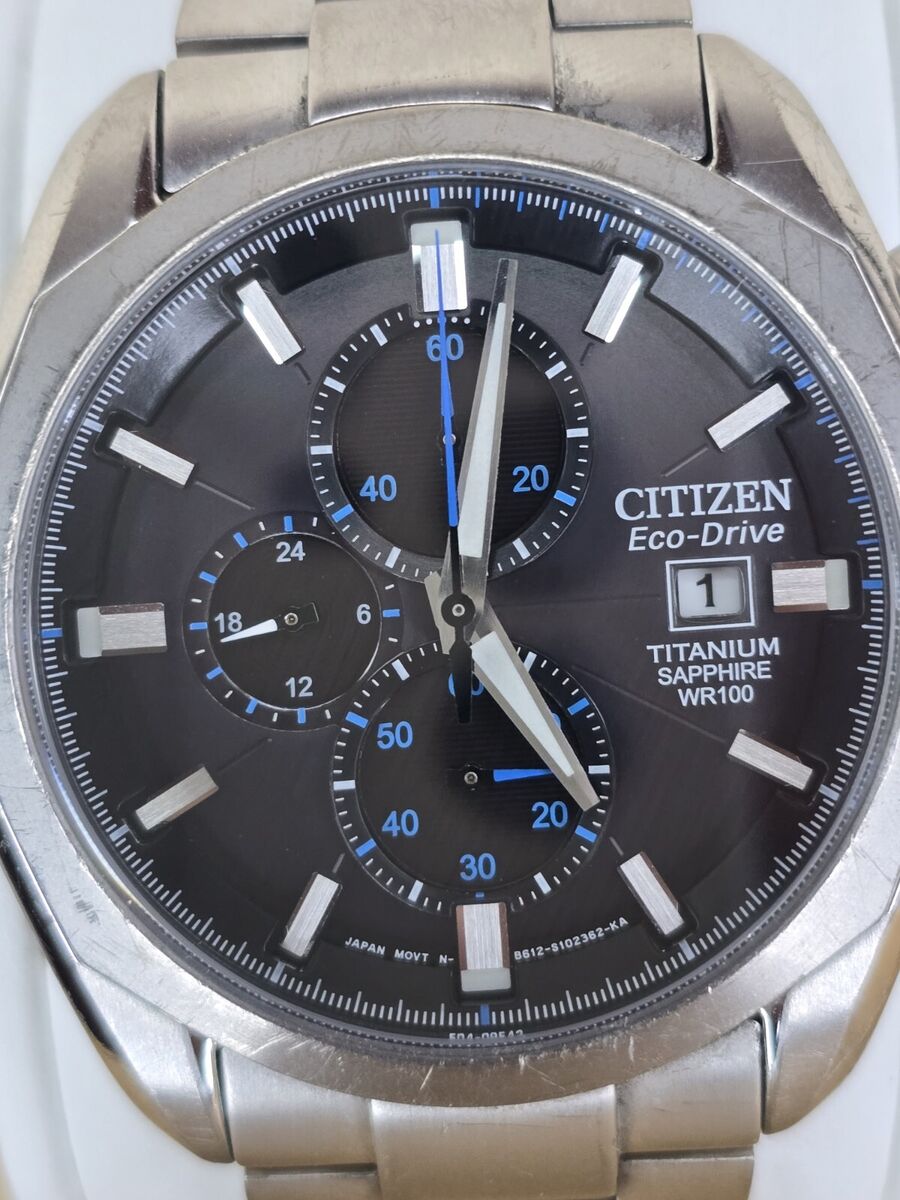 Citizen B612-S068452 Eco-Drive Full Titanium Sapphire Citizen B612-S068452 Eco-Drive Full Titanium Sapphire