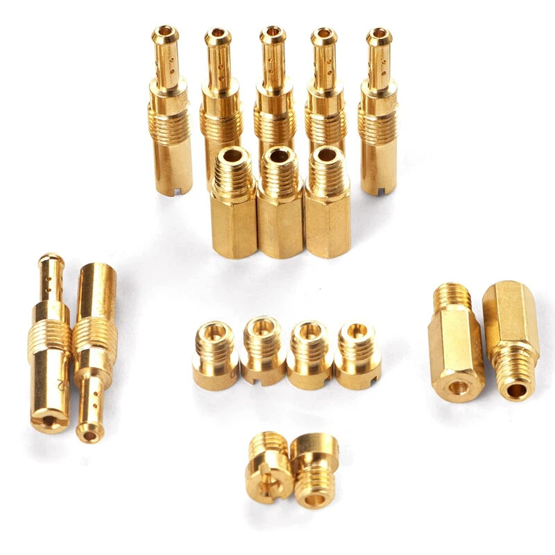 40Pcs Carburetor Jet Kit for PWK Keihin OKO CVK KOSO Crab,Pilot and Main Jets Foto 2 de 4