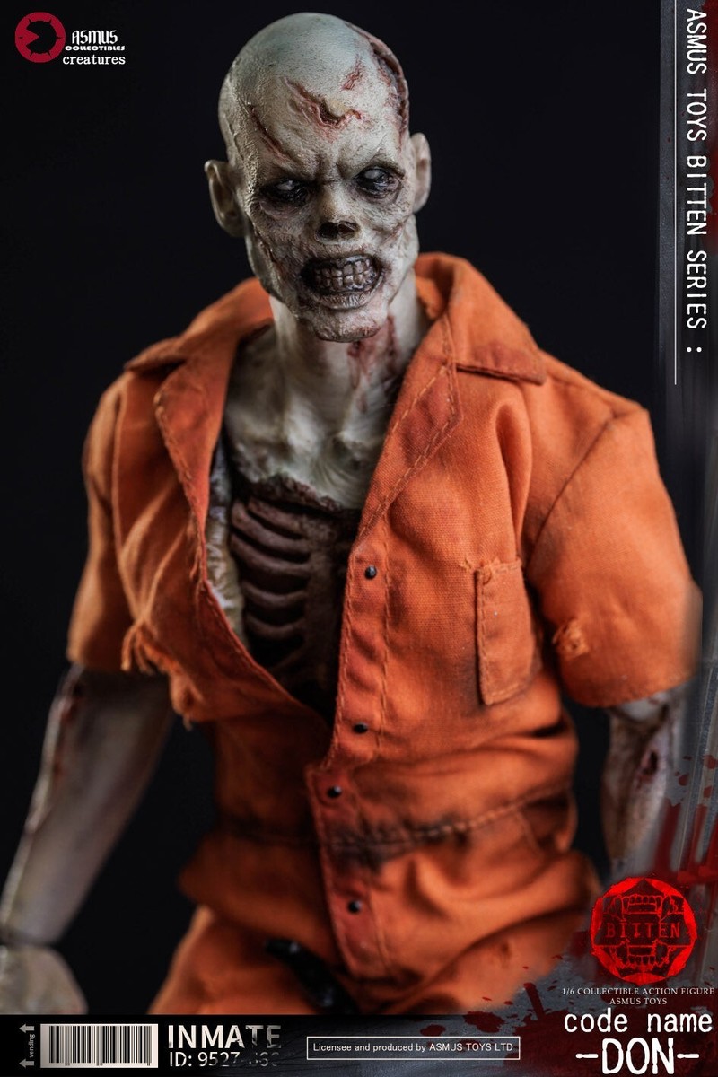 Asmus Toys Prisoner DON 1/6 アクションフィギュア In stock ASMUS TOYS BIT003A 1/6 Prisoner Zombie Don