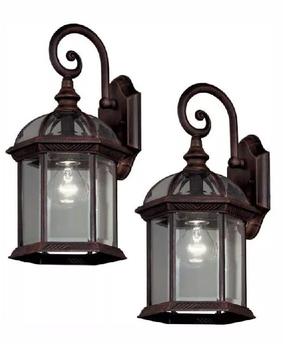 Hampton bay outdoor wall light deals