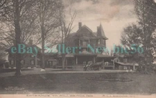 Millbrook NY - ENTRANCE TO MILLBROOK INN HOTEL - Postcard Dutchess County