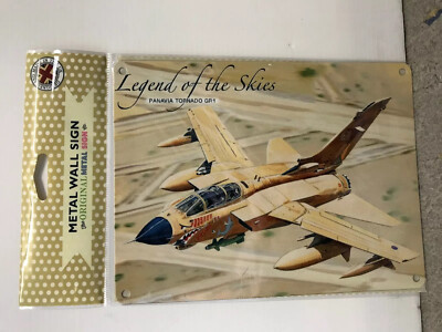 Panavia Tornado GR1 SMALL - Blechschild aus Metall *Top 100*