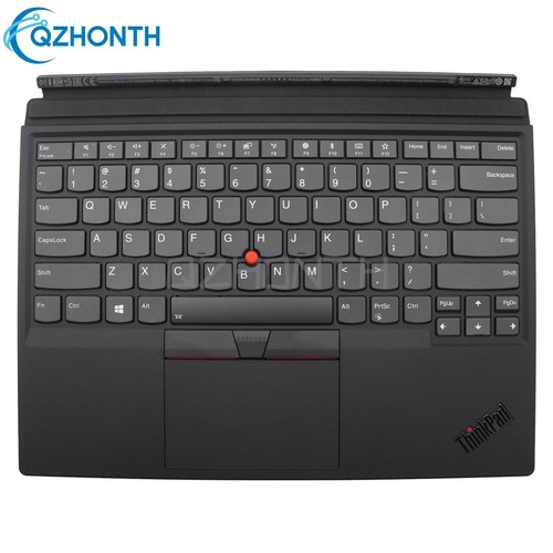Used Palmrest with US Backlit Keyboard For Lenovo Thinkpad X1 Tablet 3rd Gen3
