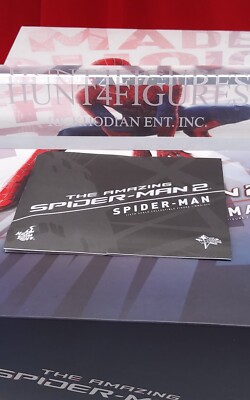 Hot Toys MMS 244 Amazing Spider-Man 1/6 action Figure's Instruction Sheet Only 