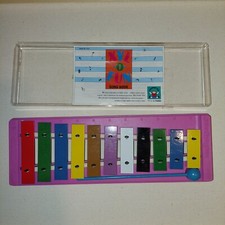 Xylophone Xylo Fun ColorXylophon Vintage 80s Complete Made In West Germany
