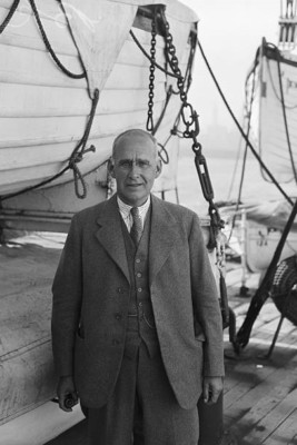 Astrophysiker Arthur Eddington - Passagier an Bord der Ostsee - 4x6 Foto