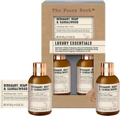 Baylis & Harding The Fuzzy Duck Bergamotte, Hanf & Sandelholz Herren Luxus Geschenk -
