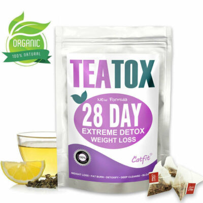 28 Day Tea Herbal Tea Bag Fat Burner Weight Loss Skinny Support  Detox Cleansing