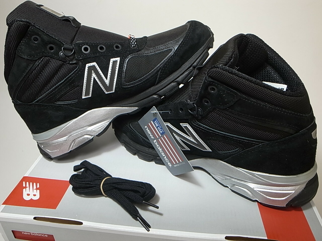 NEW BALANCE JIMMY JAZZ MARVEL BLACK PANTHER MO990BP4 990v4 MID