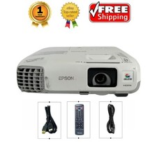 Epson PowerLite 965 3LCD Projector 3500 Lumens ELPLP78 V13H010L78 LAN w/Bundle