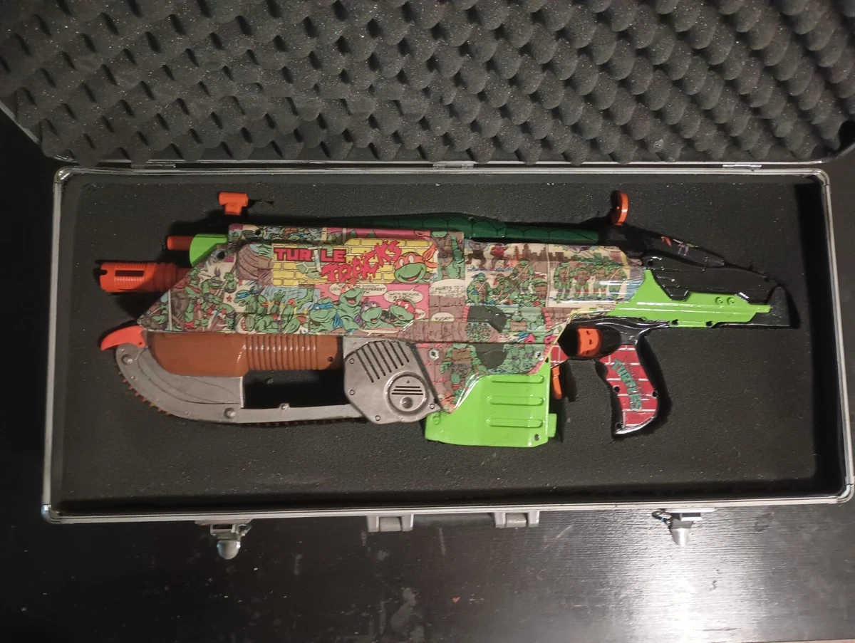 Highly Modified Nerf Rapid strike Gears Of War Lancer Build eBay