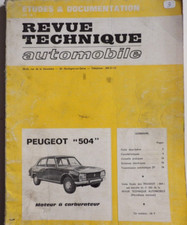 Revue technique Peugeot 504