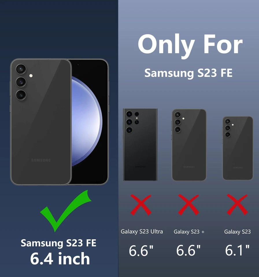 Funda de cercanías OtterBox Galaxy S23 FE (solo) - delgada y resistente - apta para bolsillos Foto 2 de 2