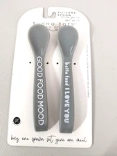 Tunno Tots Baby Silicone Feeding Spoon Set