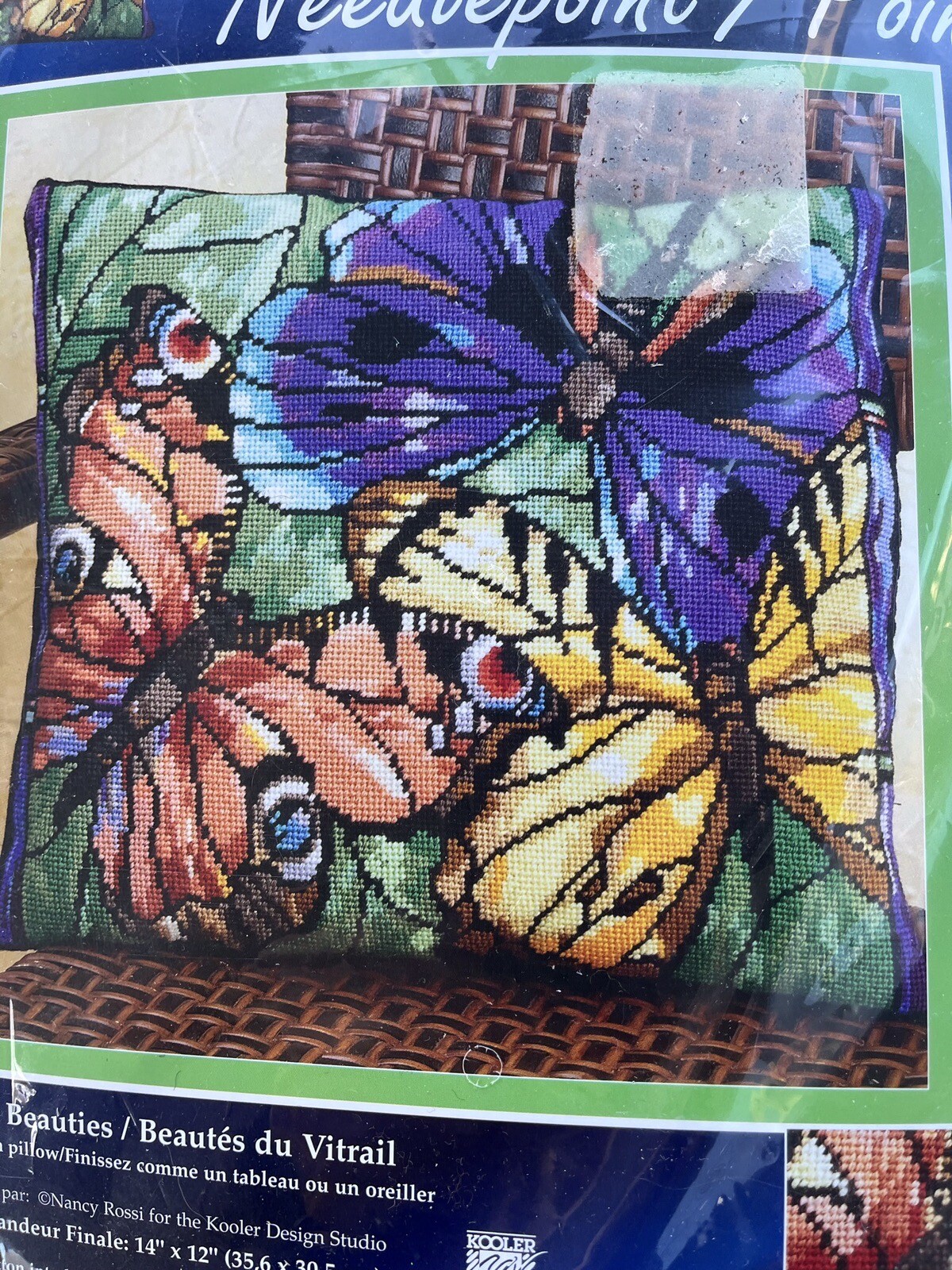 Janlynn Needlepoint KitStained Glass Beauties eBay