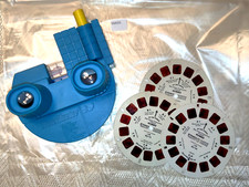 Vtg View-Master Clear See Through Viewer 3 Real Disney's Dumbo 1978 Preowned