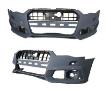 Fascia Paraurti Anteriore Fori Lavafaro+Pdc +Tracce Pa Per A6 2016- S-Line