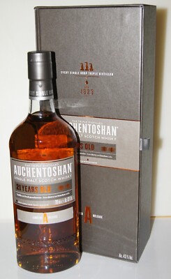 AUCHENTOSHAN 21y 2017 43% Limited A Release spanish Sherry & Bourbon Casks  0.7L