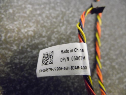 DELL Optiplex 3020 SFF Einschaltknopf Kabel 25cm 5-pol 606TM, 0606TM - Photo 3/3