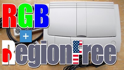 PC Engine DUO-R Scart RGB settable Csync 75/TTL/CVBS Region Free Jailbar fix LPF