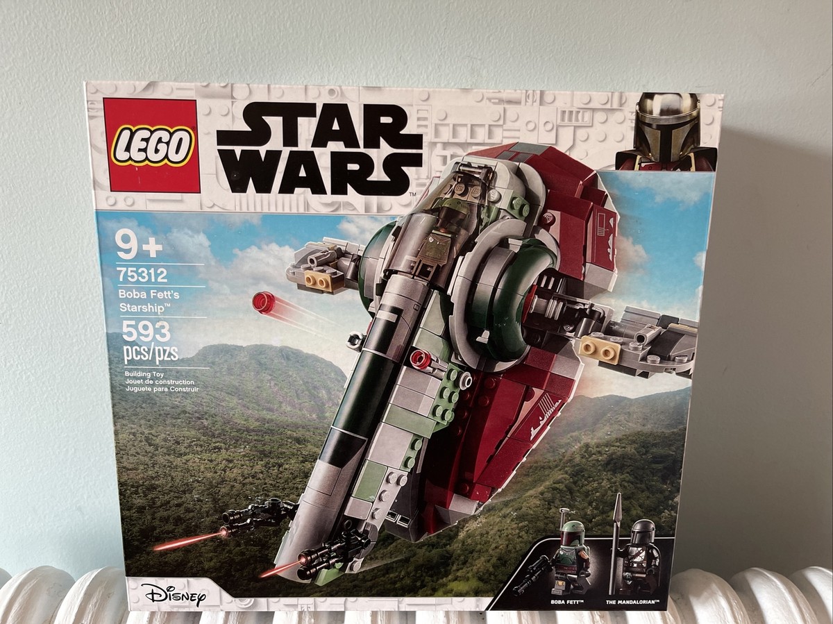 🔥Lego Star Wars Boba Fett’s Starship 75312 Mandalorian BRAND NEW IN  HAND🔥🔥
