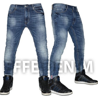 jeans risvolto uomo