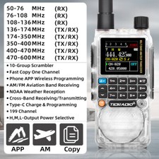 Walkie Talkie Air Band Long Range 2-Way Radio Phone APP Wireless Programming Ham