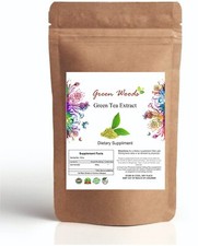 Green tea Extract 100% Organic Powder Natural Weight Loss Supplement Free Ship