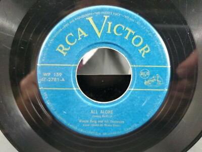 Wayne King: All Alone, Say It With Music 7'' 45 Vinyl Record FREE SHIPPING!!