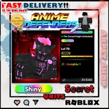 Anime Defenders | Roblox - Shiny The Cursed Knight Igris