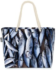 Pesce filetto mercato fresco beach bag pesca salmone tonno mangiare vegetariano koc