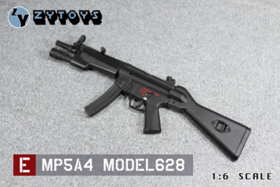 ZYTOYS ZY8042E 1/6 MP5A4 WWII Gun Rifle Weapon Model Fit 12