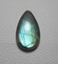 Natural Labradorite Cabochon Pear 31.30 Ct Loose Gemstone Cab J 2942