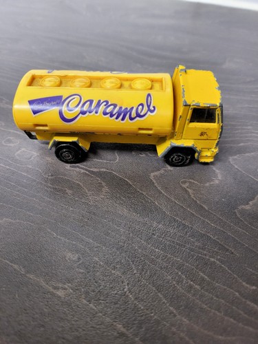 CADBURYS CARAMEL TRUCK Car Toy COLLECTION FORD TANKER Model MAJORETTE RARE - Picture 21 of 24