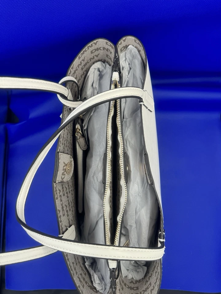 DKNY Rhett NS 2 en 1 Blanco Bolso de Mano Conjunto Nuevo Con Etiquetas Foto 4 de 4