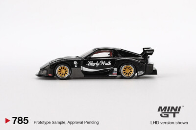 MINI GT MAZDA RX-7 LB-Super Silhouette Liberty Walk Black ~ 1/64