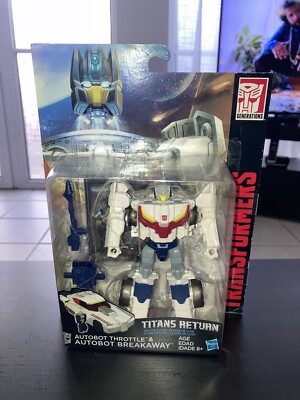 Transformers Breakaway & Throttle Titans Return
