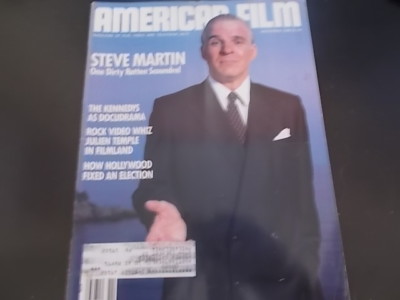 Steve Martin, Julien Temple, Upton Sinclair, Tim Robbins American film Mag 1988