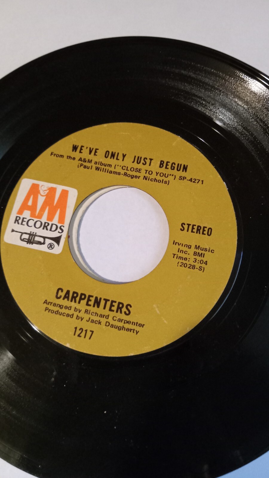 THE CARPENTERS  45 RPM - 