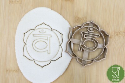 7 Chakra Svadhisthana Ausstechform keksausstecher PLA ca.8cm