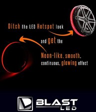 2pc LED Speaker Light Rings fo JL Audio M3 M6 650-X; PREDrilled; Ready to Mount