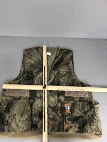 Quail Unlimited Vest Mens Large Real Tree Hardwood Hunting Shooting Dove Hunter - Picture 10 of 14