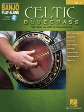 Celtic Bluegrass Sheet Music Banjo Play Along Book and Audio NEW 000160077