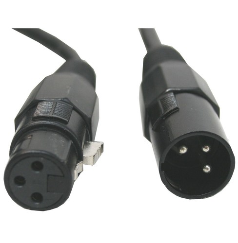 50 Foot Dmx 3 Pin Lighting Cable Pro DJ Light Fixture - Control Board Data Cable - Picture 3 of 3