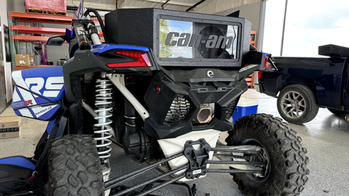 Can-am Maverick X3 17-23 Tail Gate Subwoofer Enclosure Box 17-23 2x10" Woofers - Picture 10 of 20