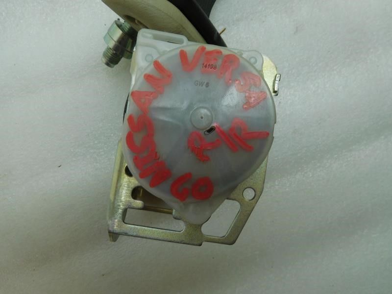 2007 08 09 10 11 Nissan Versa Hatchback R/Rear Seat Belts Belt Actuator