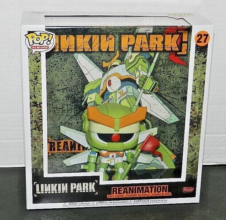 激レアG-RAPD.A.N.K. $OUND$ Pimpin' For Life FUNKO POP LINKIN PARK ALBUM #27 NEW NICE BOX HARD PROTECTOR