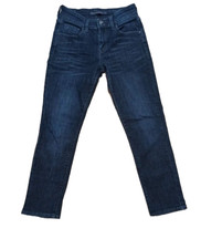 Levi's women's jeans size W 28 L 27 dark blue color mid rise ankle skinny